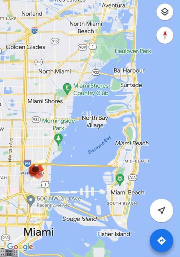 Nice 2 Twin Bedroom - Best Central Location In Miami - Luggage Storage, Parking And Laundry For Free!!!! Exteriér fotografie